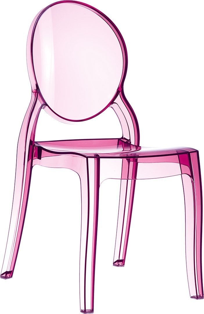 SİESTA ELIZABETH  SANDALYE PEMBE TRANSPARAN
