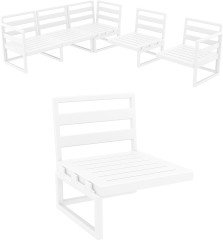 SİESTA MYKONOS LOUNGE KÖŞE SET/KOLTUK (MİNDERLİ)