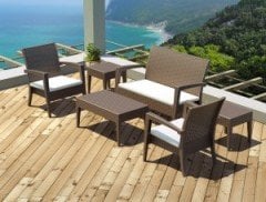 SİESTA MIAMI LOUNGE SET MİNDERLİ
