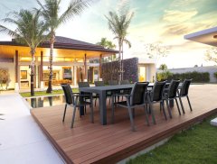 SİESTA PASİFİCVEGAS 10 KİŞİLİK MASA - SANDALYE TAKIMI