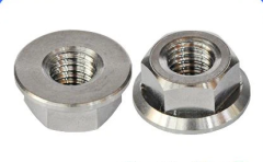 DIN 6923 TİTANYUM FLANŞLI SOMUN GRADE 2