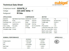 Cubigel GS 34 TB - V R134A