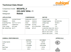 Cubigel MS 34 FB-V R404A