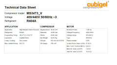 Cubigel MS 34 T3-V R404A