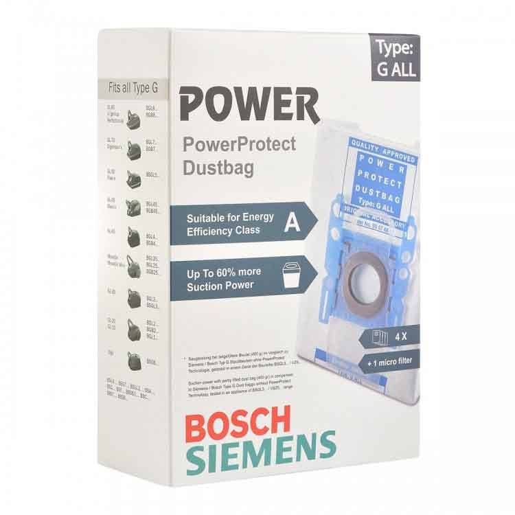 Bosch All Power 5 Katlı Pileli Elektrikli Süpürge Sentetik Torba Kutulu