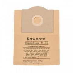 Rowenta Elektrikli Süpürge Zr 76 Astarlı Kağıt Toz Torbası