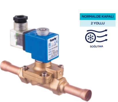 5/8'' Kaynaklı 15 Mm Orifisli Pilotlu Tip Solenoid Vana 220v