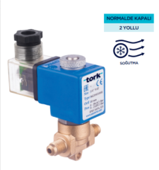 1/2'' Rakorlu 10 Orifisli Pilotlu Tip Solenoid Vana 220v