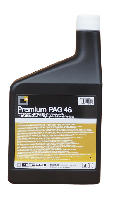 PAG 46 Premium Klima Kompresör Yağı 1 LT - R134A R1234yf