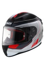 LS2 KASK RAPID SLIDE BEYAZ-KIRMIZI.