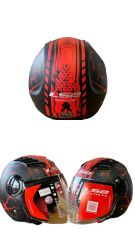 LS2 AIRFLOW 2 SNAKE MAT SİYAH TURUNCU.