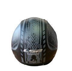 LS2 AIRFLOW 2 SNAKE MAT SİYAH