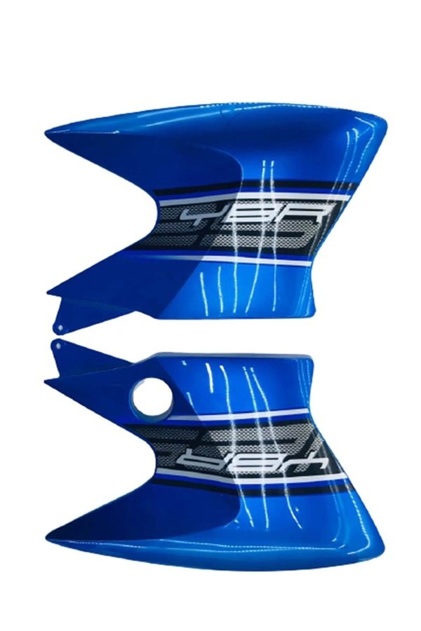 YBR 125 ESD DEPO YAN KAPAK MAVİ OEM.