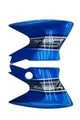 YBR 125 ESD DEPO YAN KAPAK MAVİ OEM.