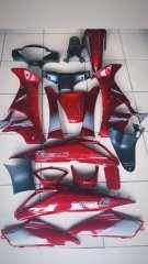 VİTELLO LEON KAPORTA SET ORJİNAL KIRMIZI.