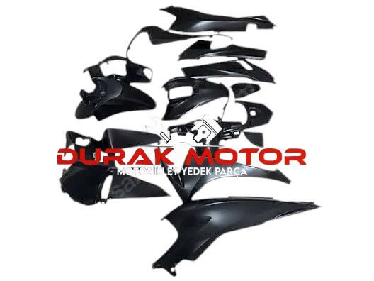 HONDA DİO 110 KAPORTA SETİ SİYAH BOYALI AKSAM