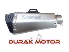 ÜNİVERSAL AKRAPOVİC TÜP EGSOZ GRİ