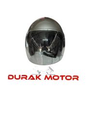 ÇENESİZ KASK GRİ İTHAL.
