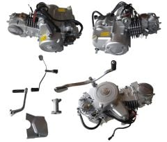 CUP ALT MOTOR 125cc KOMPLE ÖN DİŞLİ MİLİ 17 mm.