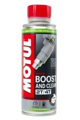 Motul Boost And Clean Moto - Oktan Arttırıcı ve Yakıt Temizleyici 200 ml.