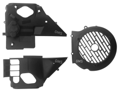 SCOOTER 125cc 150cc MOTOR KORUMA VE FAN KAPAGI KOMPLE