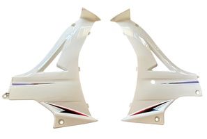 Kuba Ege 50cc/100cc İç Rüzgarlık Sag/Sol Takım Beyaz Oem