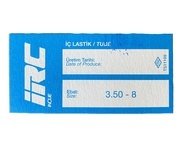 İÇ LASTİK 3.50-8 (DÜZ SİBOP) (8576) IRC TR13
