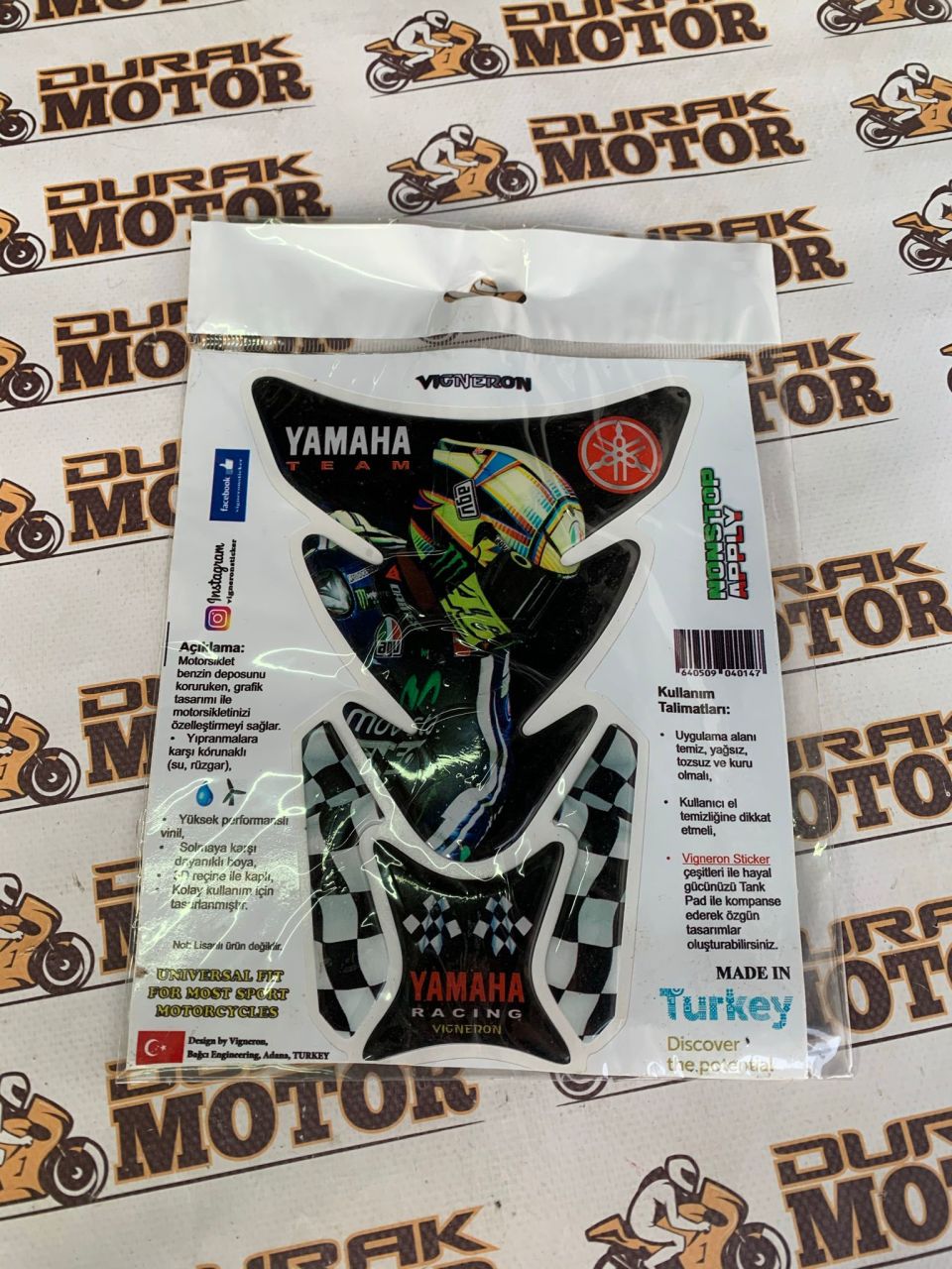 Yamaha Motosiklet TANK PAD