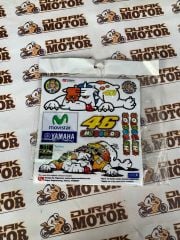 MOTOSİKLET YAMAHA MOVİSTAR STİCKER