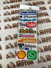 MOTOSİKLET SOSYAL MEDYA STİCKER