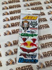 MOTOSİKLET KARIŞIK STİCKER