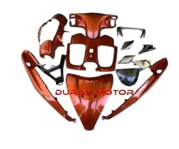 Tvs Jupiter 125 cc Kaporta Seti Turuncu 13 Parça