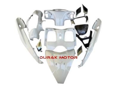 Tvs Jupiter 125 cc Kaporta Seti Beyaz 13 Parça