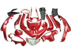 MONDİAL FT 110 KAPORTA SET KIRMIZI FAR-STOP DAHİL 20 PARÇA.