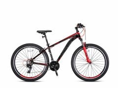 Kron XC100 Lady V Fren 27,5 Jant Dağ Bisikleti Siyah-Gri/Kırmızı
