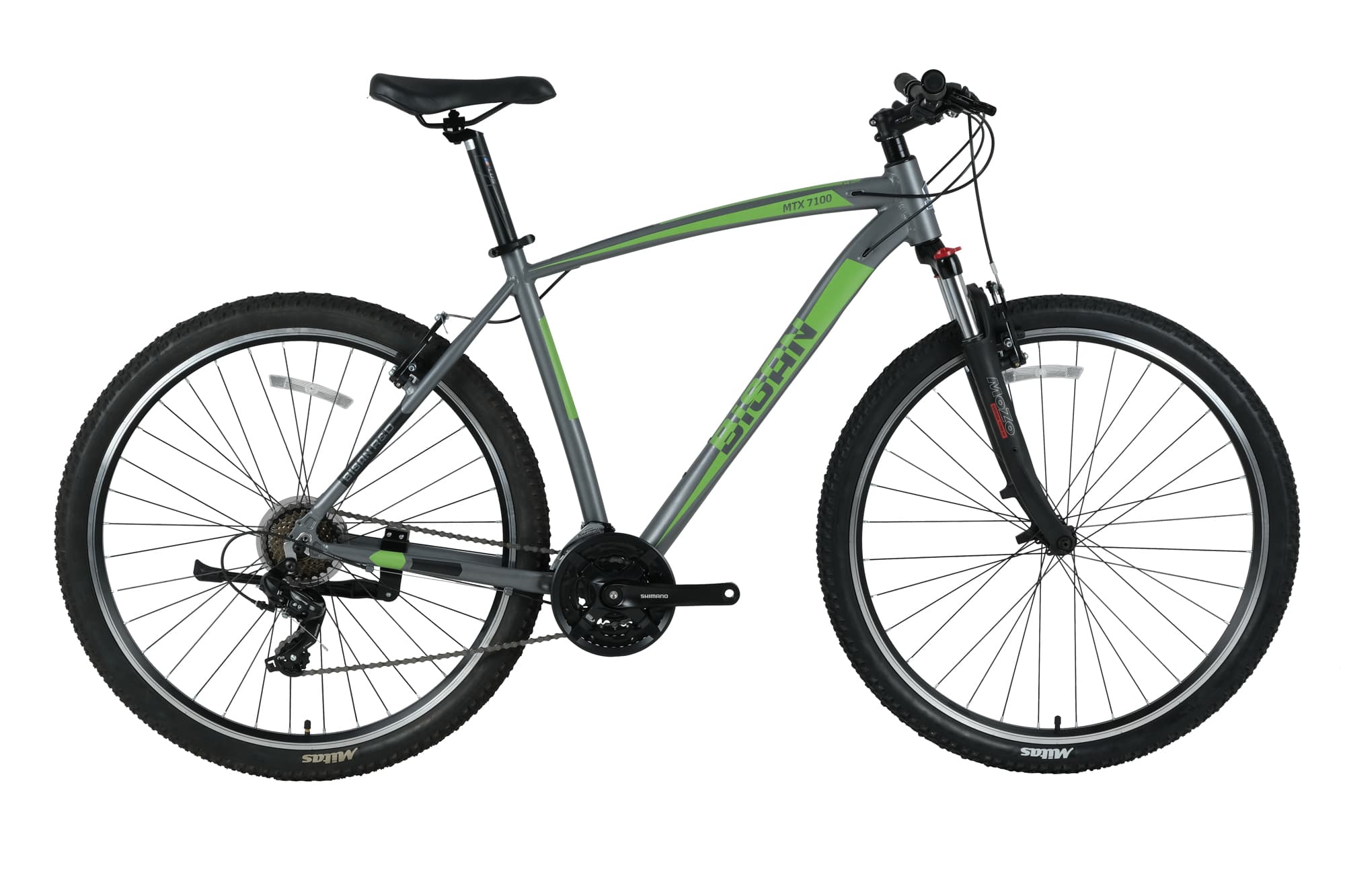 Bisan MTX 7100 29 Jant Dağ Bisikleti Mat Siyah-Mavi 48 cm
