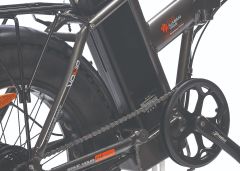 Corelli Voniq 20 Jant Katlanabilir Fat Bike Elektrikli Bisiklet Gri
