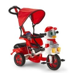 Baby Poufi 3 Tekerlikli Çocuk Bisikleti Kırmızı