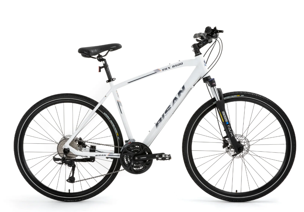 Bisan Trx8500 28 Jant Şehir Bisikleti Beyaz-Lacivert 46 cm