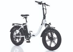 Corelli Voniq-S Eco Magnesium 20 Jant Katlanabilir Fatbike Elektrikli Bisiklet Mavi