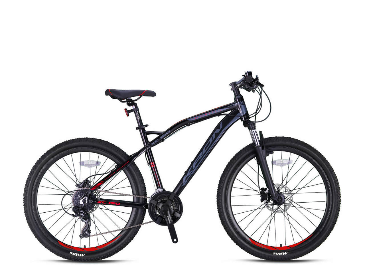 Kron XC 300 Hidrolik Fren 27.5 Jant Dağ Bisikleti Mat Bej - Gri - Kırmızı