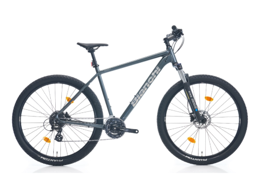 Bianchi Magma Hidrolik Fren 24 Vites Altus 27.5 Jant Dağ Bisikleti Gri-Gümüş 43 cm