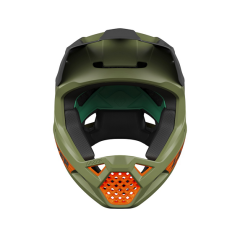 Kask Fullface Lazer Chase Mat Yeşil L