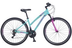 Salcano City Explorer Unisex V Fren 28 Jant Şehir Bisikleti Mat Turkuaz-Mor 41 cm