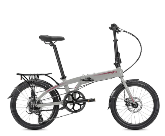 Tern Link B8 M.Disk Katlanır Bisiklet  Parlak Çimento Gri