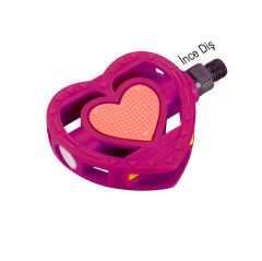 Pedal İnce Diş Kalpli