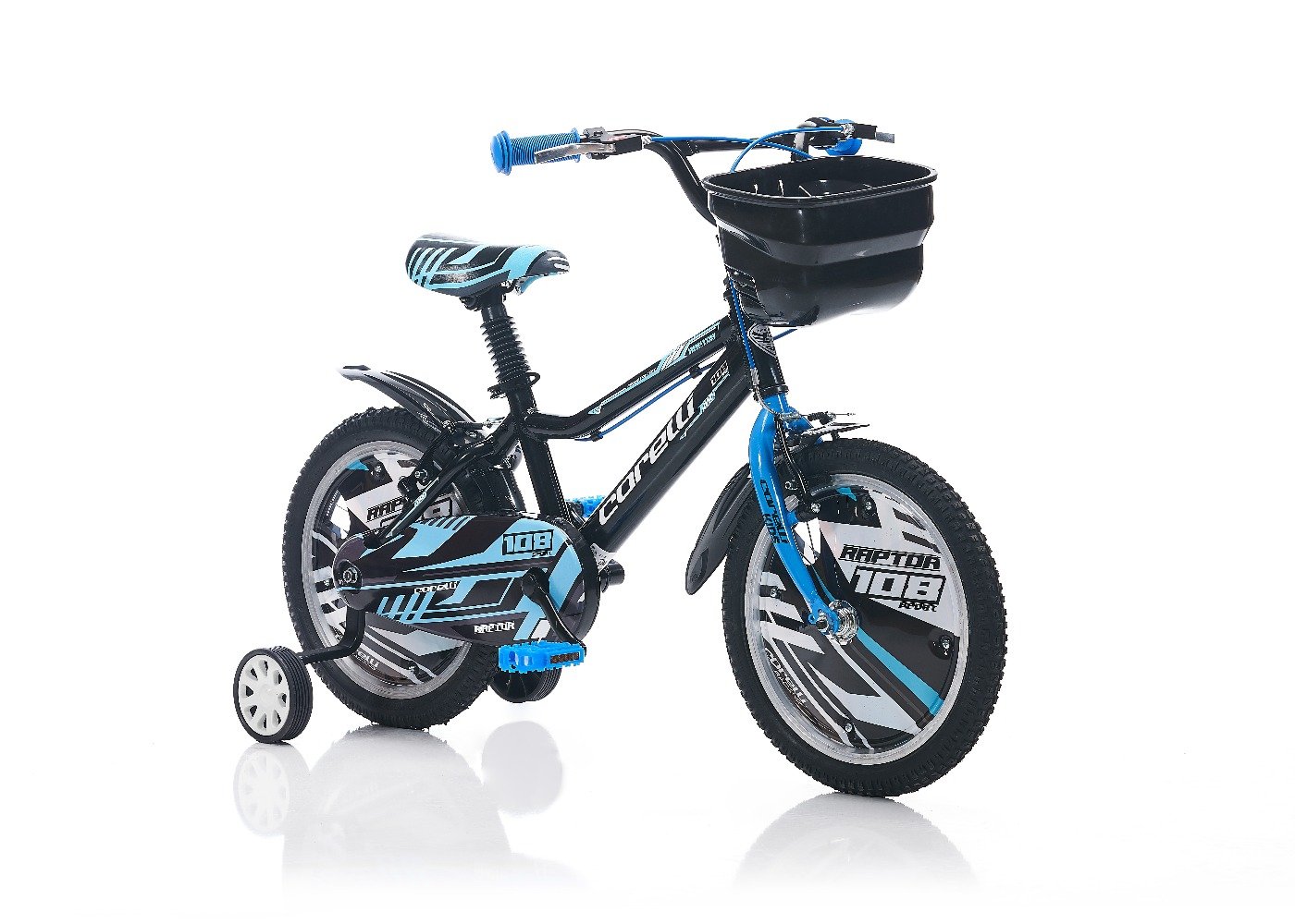 Corelli Raptor 16 Jant Bisiklet Siyah-Mavi