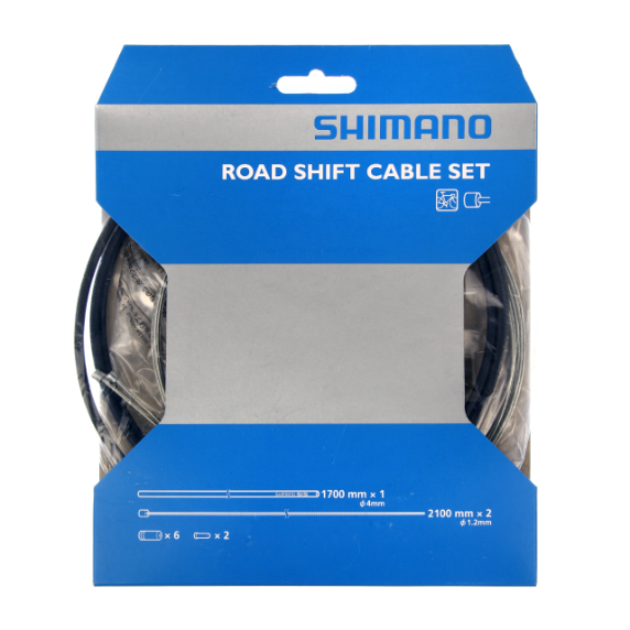 Yol çelik Vites Kablosu Set Shimano