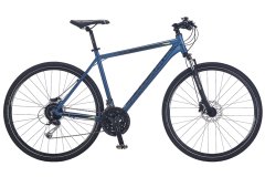 Salcano City Sport 27S Hidrolik Fren 28 Jant Şehir Bisikleti Mat MAvi-Siyah 48Cm