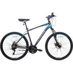 Kron TX75 Disk Fren 28 Jant Trekking Bisiklet Mat Füme Gri Turkuaz 46 cm